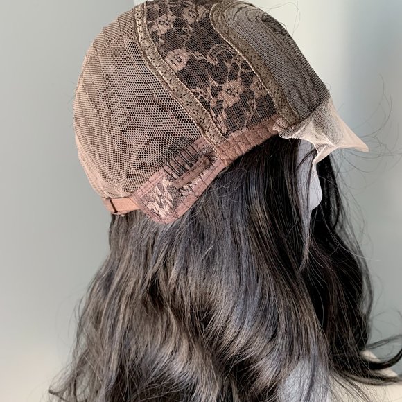 NEW Long Black Synthetic Lace Front Wig - Picture 3 of 4